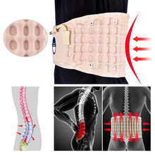Load image into Gallery viewer, BackBelt™ Traction & Decompression therapy belt - Brace Support Care Relief Waist Backache Heat Pain Massager Bone Health Care